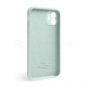 Чохол Full Silicone Case для Apple iPhone 12 turquoise (17) закрита камера TPS-2710000228523