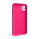 Чохол Full Silicone Case для Apple iPhone 12 shiny pink (38) закрита камера TPS-2710000228516