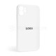 Чохол Full Silicone Case для Apple iPhone 12 white (09) закрита камера TPS-2710000228547