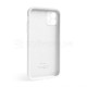 Чохол Full Silicone Case для Apple iPhone 12 white (09) закрита камера TPS-2710000228547