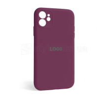 Чохол Full Silicone Case для Apple iPhone 12 plum (57) закрита камера TPS-2710000228554