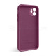 Чохол Full Silicone Case для Apple iPhone 12 plum (57) закрита камера TPS-2710000228554