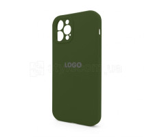 Чохол Full Silicone Case для Apple iPhone 12 Pro army green (45) закрита камера TPS-2710000228585