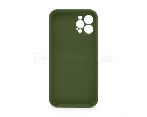 Чохол Full Silicone Case для Apple iPhone 12 Pro army green (45) закрита камера TPS-2710000228585