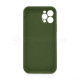 Чохол Full Silicone Case для Apple iPhone 12 Pro army green (45) закрита камера TPS-2710000228585