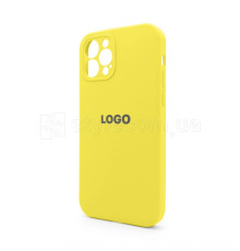 Чохол Full Silicone Case для Apple iPhone 12 Pro canary yellow (50) закрита камера