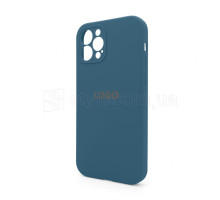 Чохол Full Silicone Case для Apple iPhone 12 Pro cosmos blue (46) закрита камера TPS-2710000228615