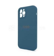 Чохол Full Silicone Case для Apple iPhone 12 Pro cosmos blue (46) закрита камера