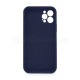 Чохол Full Silicone Case для Apple iPhone 12 Pro dark blue (08) закрита камера TPS-2710000228622