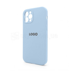 Чохол Full Silicone Case для Apple iPhone 12 Pro light blue (05) закрита камера