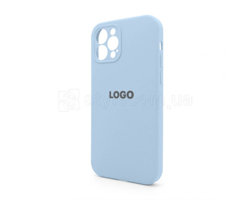 Чохол Full Silicone Case для Apple iPhone 12 Pro light blue (05) закрита камера TPS-2710000228653