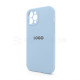 Чохол Full Silicone Case для Apple iPhone 12 Pro light blue (05) закрита камера TPS-2710000228653