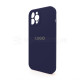 Чохол Full Silicone Case для Apple iPhone 12 Pro Max dark blue (08) закрита камера TPS-2710000228813