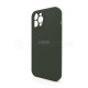 Чохол Full Silicone Case для Apple iPhone 12 Pro Max dark olive (35) закрита камера TPS-2710000228820