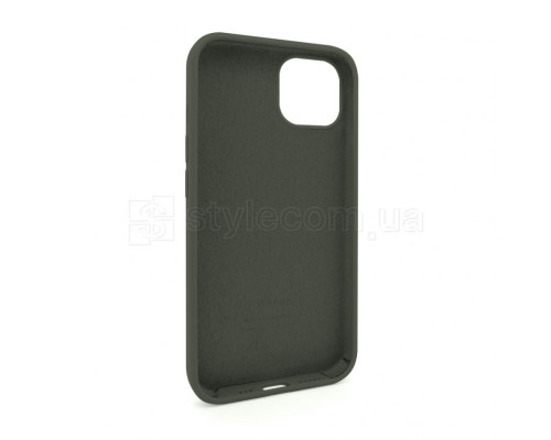 Чохол Full Silicone Case для Apple iPhone 13 dark olive (35) TPS-2710000229162