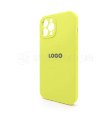 Чохол Full Silicone Case для Apple iPhone 12 Pro Max flash lime (41) закрита камера