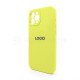 Чохол Full Silicone Case для Apple iPhone 12 Pro Max flash lime (41) закрита камера TPS-2710000228837