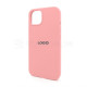 Чохол Full Silicone Case для Apple iPhone 13 light pink (12) TPS-2710000229209