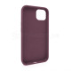 Чохол Full Silicone Case для Apple iPhone 13 maroon (42) TPS-2710000229223