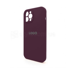 Чохол Full Silicone Case для Apple iPhone 12 Pro Max plum (57) закрита камера
