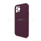 Чохол Full Silicone Case для Apple iPhone 12 Pro Max plum (57) закрита камера TPS-2710000228929