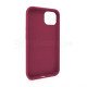 Чохол Full Silicone Case для Apple iPhone 13 rose red (37) TPS-2710000229261