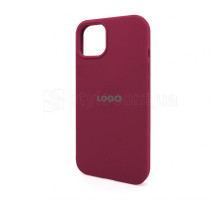 Чохол Full Silicone Case для Apple iPhone 13 rose red (37) TPS-2710000229261