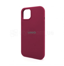 Чохол Full Silicone Case для Apple iPhone 13 rose red (37)