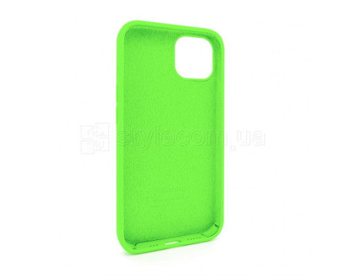 Чохол Full Silicone Case для Apple iPhone 13 shiny green (40) TPS-2710000229285