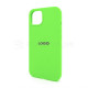 Чохол Full Silicone Case для Apple iPhone 13 shiny green (40) TPS-2710000229285