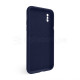 Чохол Full Silicone Case для Apple iPhone X, Xs dark blue (08) закрита камера