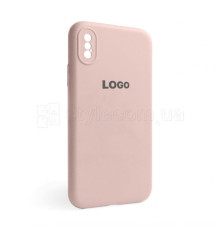 Чохол Full Silicone Case для Apple iPhone X, Xs nude (19) закрита камера