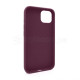 Чохол Full Silicone Case для Apple iPhone 13 plum (57) TPS-2710000229339