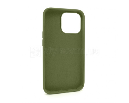 Чохол Full Silicone Case для Apple iPhone 13 Pro army green (45)
