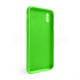 Чохол Full Silicone Case для Apple iPhone X, Xs shiny green (40) закрита камера