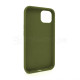 Чохол Full Silicone Case для Apple iPhone 13 army green (45) TPS-2710000229087