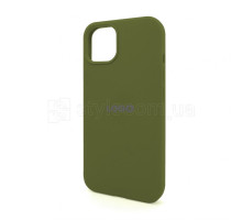 Чохол Full Silicone Case для Apple iPhone 13 army green (45) TPS-2710000229087