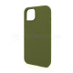 Чохол Full Silicone Case для Apple iPhone 13 army green (45) TPS-2710000229087