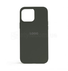 Чохол Full Silicone Case для Apple iPhone 13 Pro Max dark olive (35)