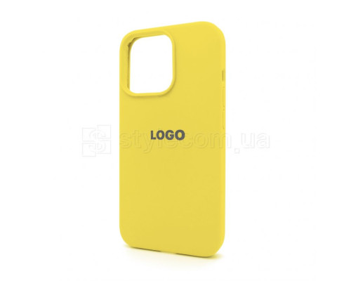 Чохол Full Silicone Case для Apple iPhone 13 Pro canary yellow (50) TPS-2710000229384