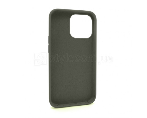 Чохол Full Silicone Case для Apple iPhone 13 Pro dark olive (35) TPS-2710000229421