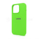 Чохол Full Silicone Case для Apple iPhone 13 Pro shiny green (40) TPS-2710000229544