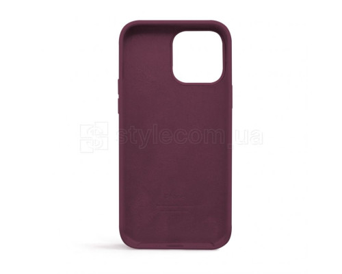 Чохол Full Silicone Case для Apple iPhone 13 Pro Max maroon (42)