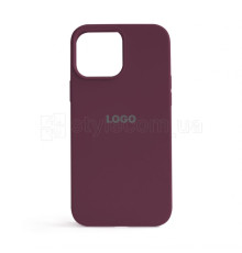 Чохол Full Silicone Case для Apple iPhone 13 Pro Max maroon (42)