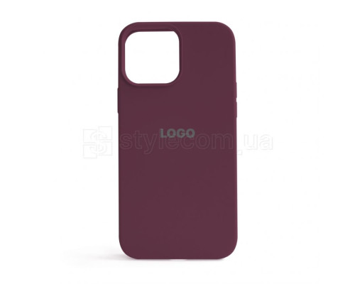 Чохол Full Silicone Case для Apple iPhone 13 Pro Max maroon (42)