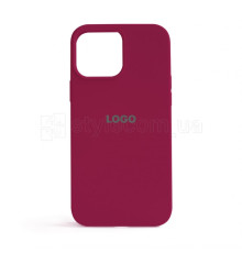 Чохол Full Silicone Case для Apple iPhone 13 Pro Max rose red (37)