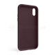 Чохол Full Silicone Case для Apple iPhone Xr plum (57) TPS-2710000229940