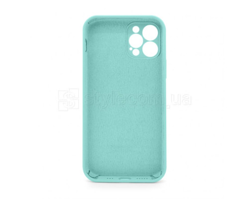 Чохол Full Silicone Case для Apple iPhone 12 Pro sea blue (21) закрита камера