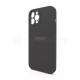 Чохол Full Silicone Case для Apple iPhone 12 Pro Max dark grey (15) закрита камера TPS-2710000229988