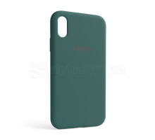 Чохол Full Silicone Case для Apple iPhone Xr pine green (55) TPS-2710000229995